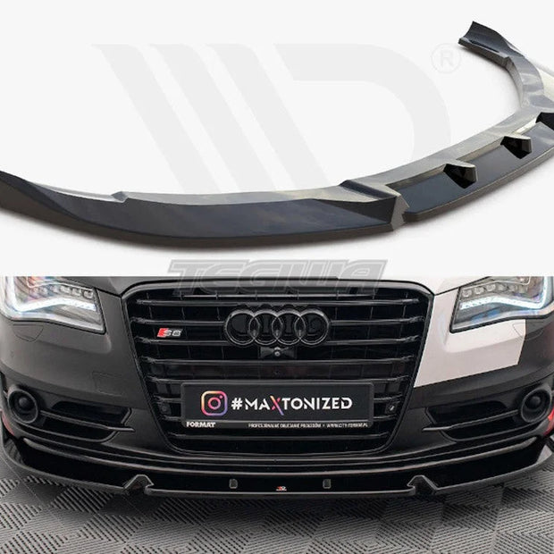 Maxton Design Front Splitter V.2 Audi S8 D4