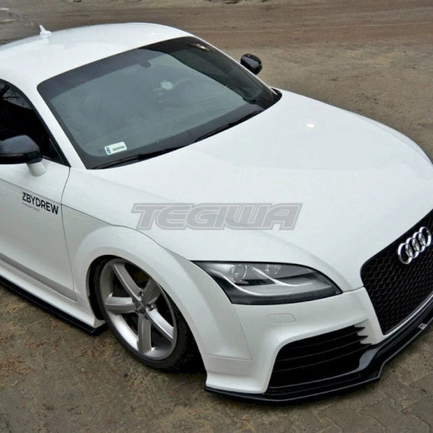 Maxton Design Front Splitter V.2 Audi TT MK2 RS 09-14