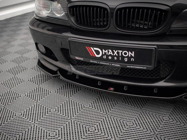 Maxton Design Front Splitter V.2 BMW 3-Series Coupe M-pack E46 99-05
