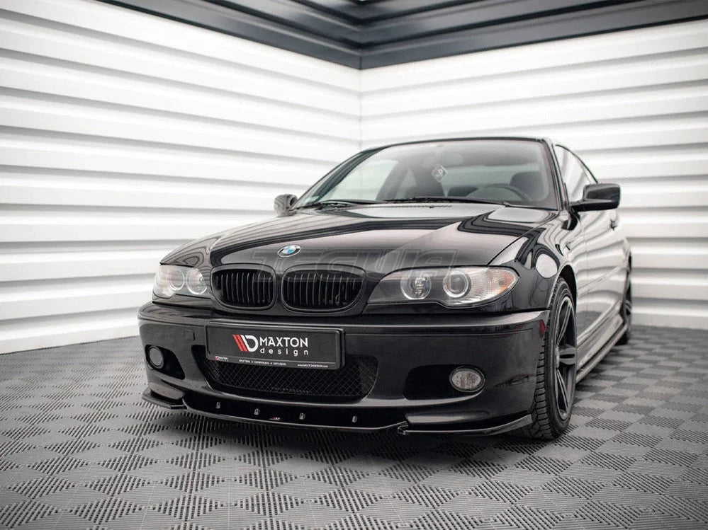 Maxton Design Front Splitter V.2 BMW 3-Series Coupe M-pack E46 99-05