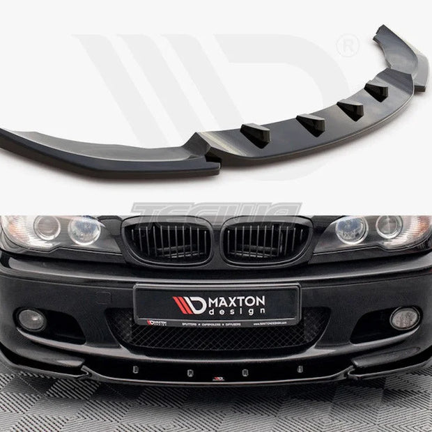 Maxton Design Front Splitter V.2 BMW 3-Series Coupe M-pack E46 99-05
