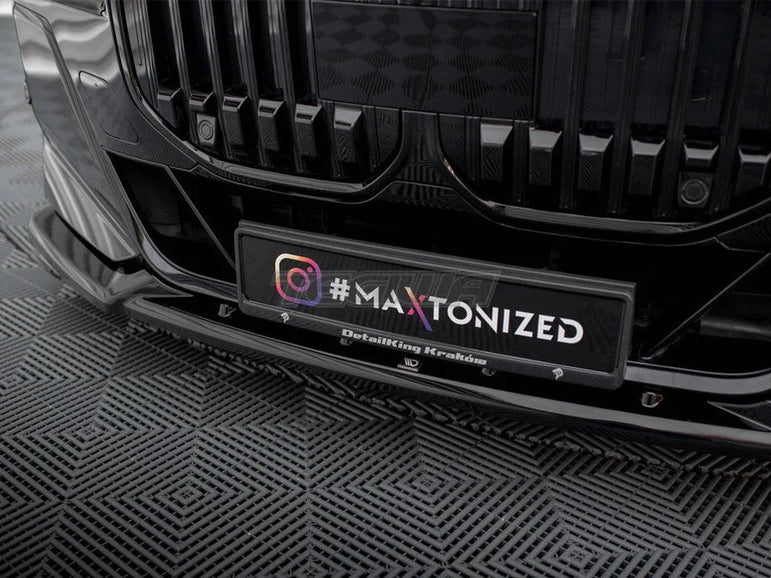 Maxton Design Front Splitter V.2 BMW 7-Series M-Pack M760e G70