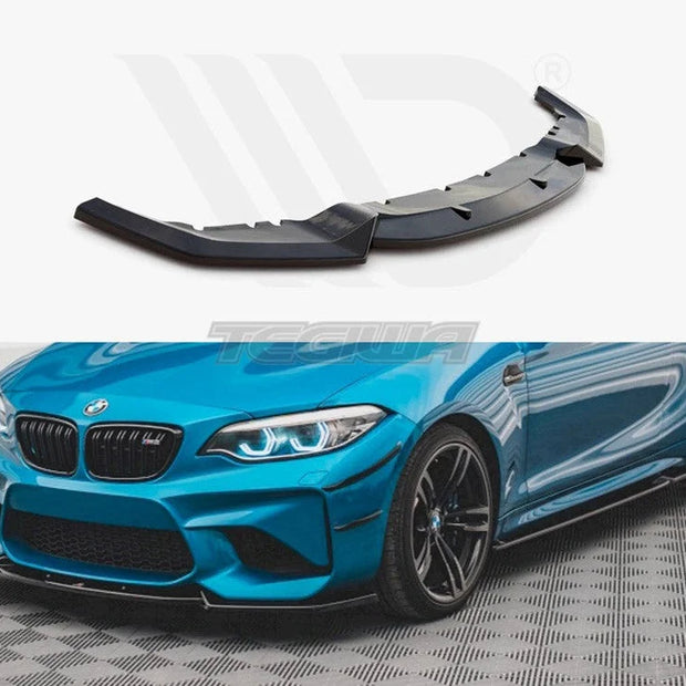 Maxton Design Front Splitter V.2 BMW M2 F87 16-20