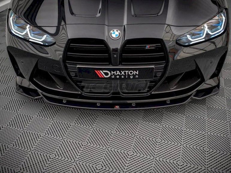 Maxton Design Front Splitter V.2 BMW M4 G82 2021-
