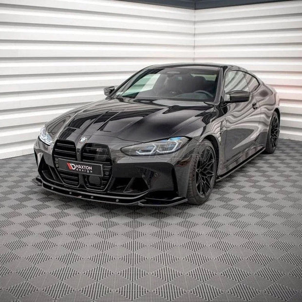 Maxton Design Front Splitter V.2 BMW M4 G82 2021-