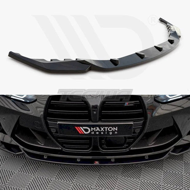 Maxton Design Front Splitter V.2 BMW M4 G82 2021-
