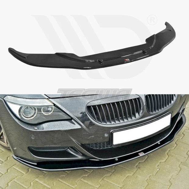 Maxton Design Front Splitter V.2 BMW M6 E63 09-10