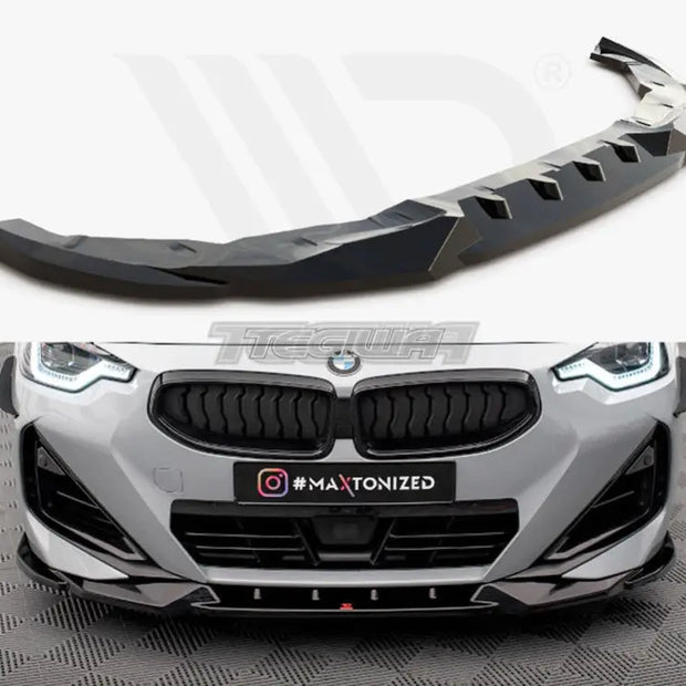 Maxton Design Front Splitter V.2 BMW 2-Series Coupe M-Pack M240i G42