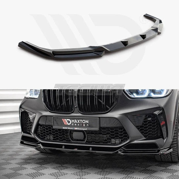 Maxton Design Front Splitter V.2 BMW X5M F95 2018-