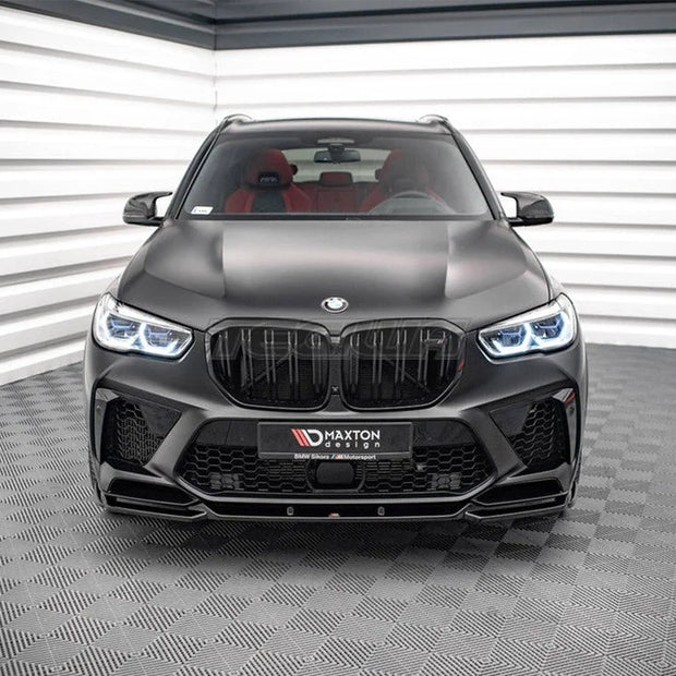 Maxton Design Front Splitter V.2 BMW X5M F95 2018-