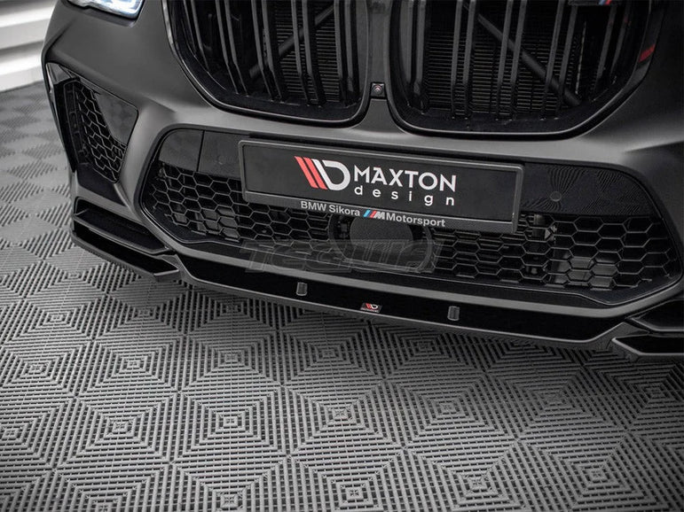 Maxton Design Front Splitter V.2 BMW X5M F95 2018-