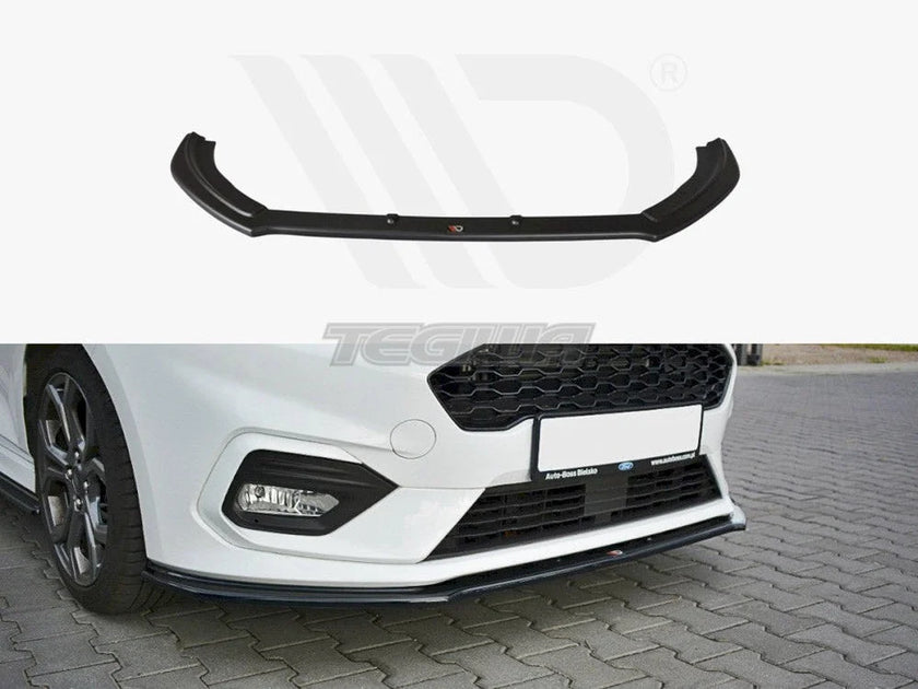 Maxton Design Front Splitter V.2 Fiesta MK8 ST ST-Line 2017-