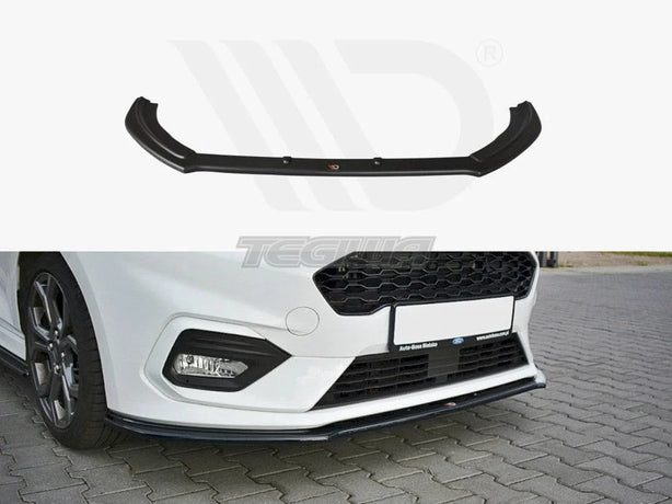 Maxton Design Front Splitter V.2 Fiesta MK8 ST ST-Line 2017-