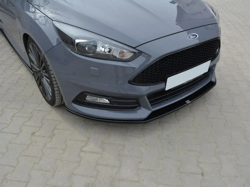 Maxton Design Front Splitter V.2 Focus ST MK3 Facelift Model