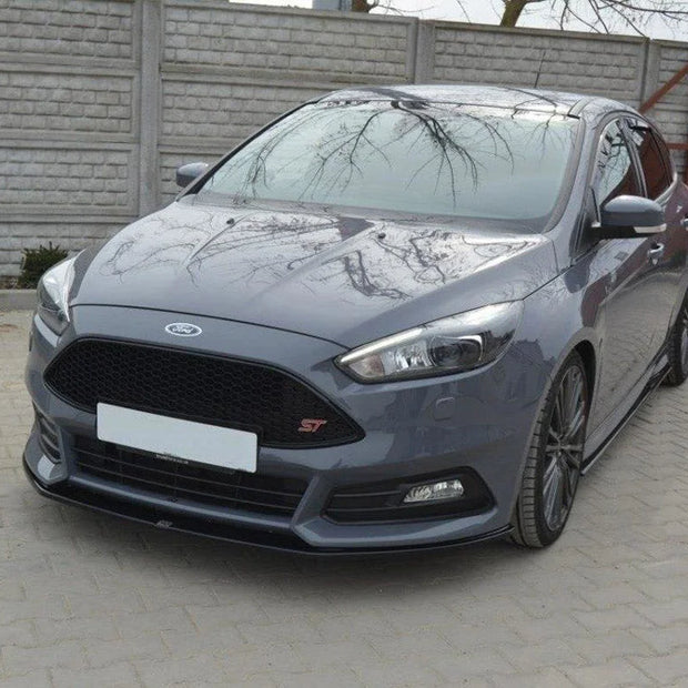 Maxton Design Front Splitter V.2 Focus ST MK3 Facelift Model
