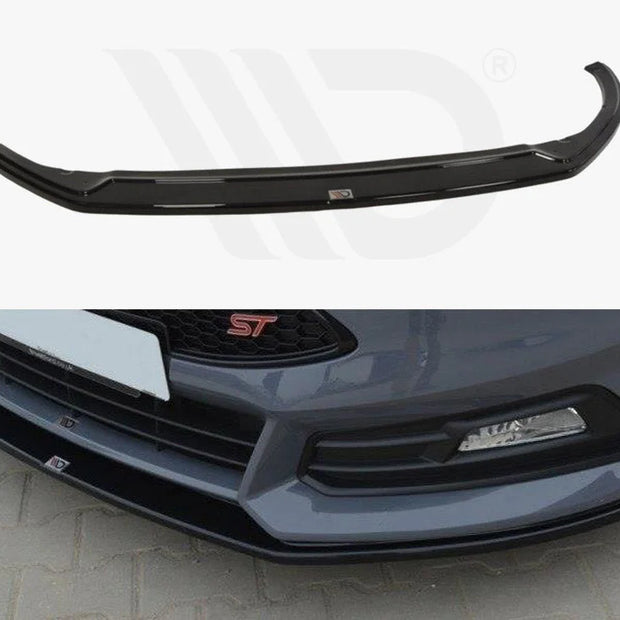 Maxton Design Front Splitter V.2 Focus ST MK3 Facelift Model