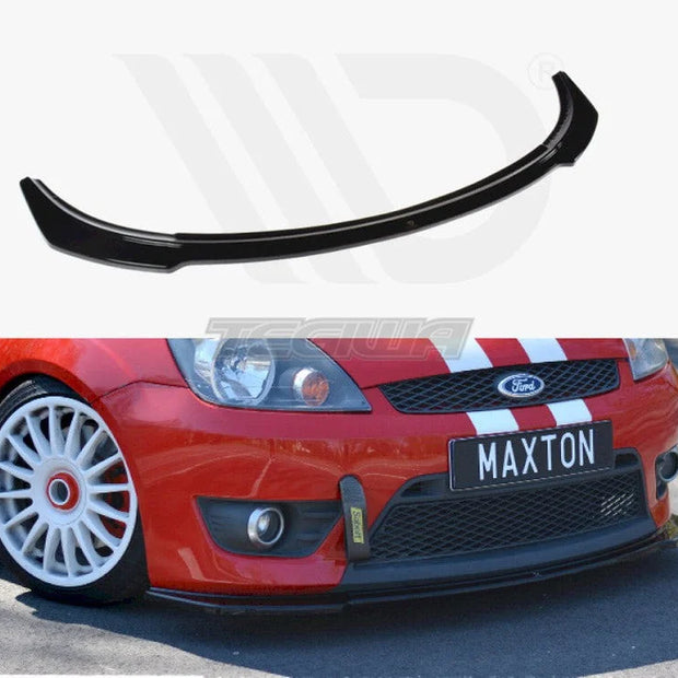 Maxton Design Front Splitter V.2 Ford Fiesta MK 6 St zetec S 09-07