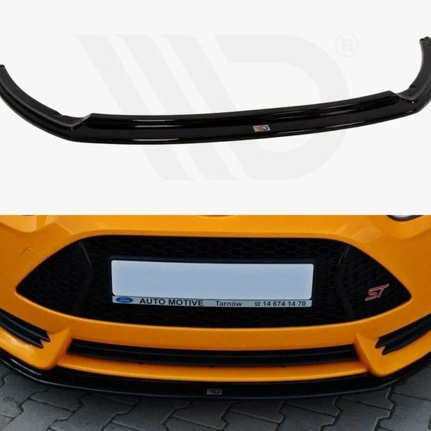 Maxton Design Front Splitter V.2 Ford Focus MK3 ST Preface Model
