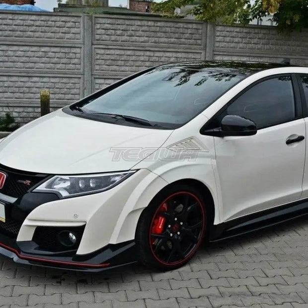Maxton Design Front Splitter V.2 Honda Civic IX Type R 15-17
