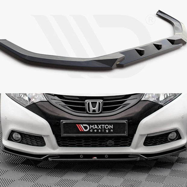 Maxton Design Front Splitter V.2 Honda Civic MK9 11-14