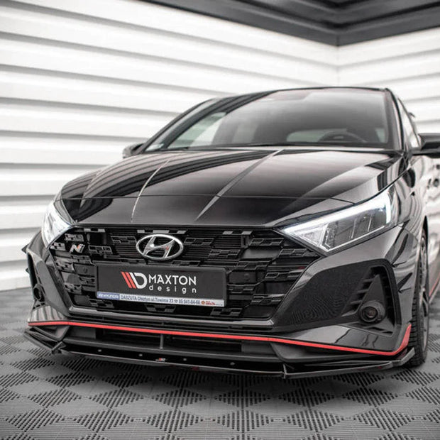 Maxton Design Front Splitter V.2 Hyundai I20 N MK3 2020-