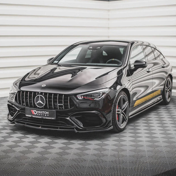 Maxton Design Front Splitter V.2 Mercedes-amg CLA 45 AERO C118 2019-