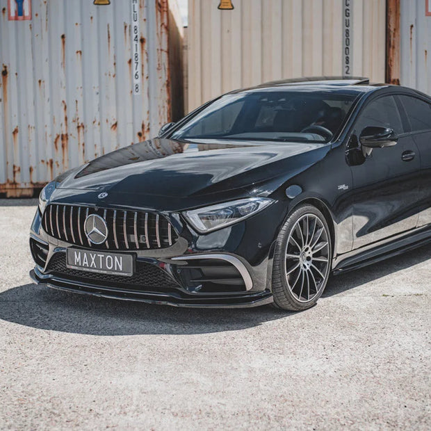 Maxton Design Front Splitter V.2 Mercedes-benz CLS AMG Line 53AMG C257 18-21