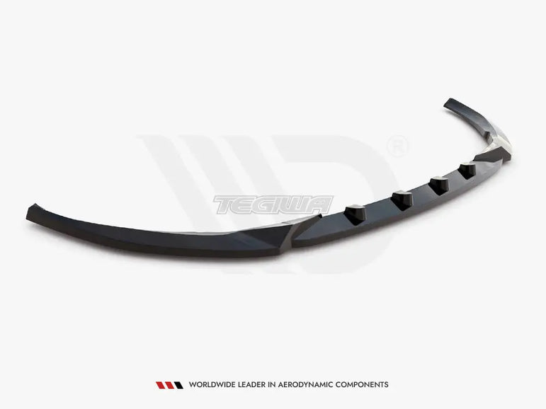 Maxton Design Front Splitter V.2 Mercedes C AMG Line C43 AMG Sedan Coupe W205 C205 Facelift