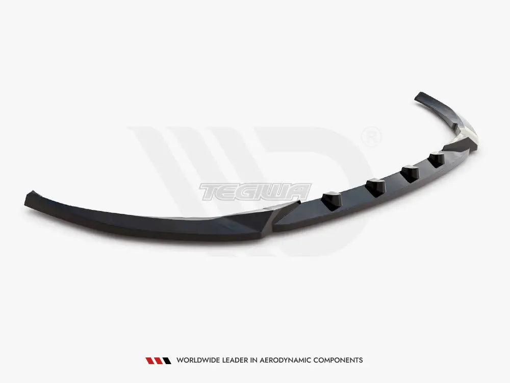 Maxton Design Front Splitter V.2 Mercedes C AMG Line C43 AMG Sedan Coupe W205 C205 Facelift