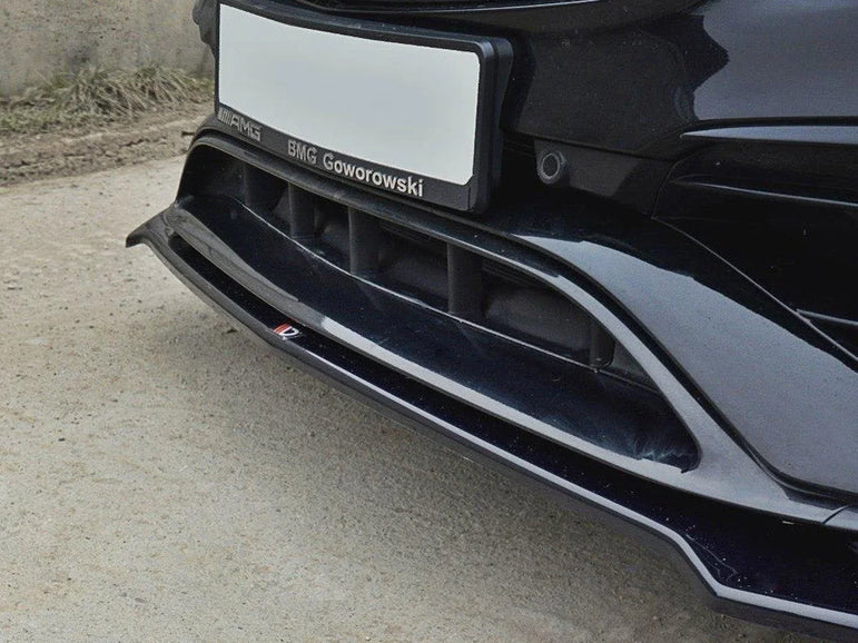 Maxton Design Front Splitter V.2 Mercedes CLA 45 AMG C117 Facelift 2017-UP