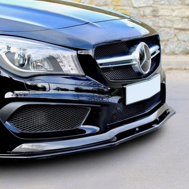 Maxton Design Front Splitter V.2 Mercedes CLA 45 AMG C117 Pre-facelift