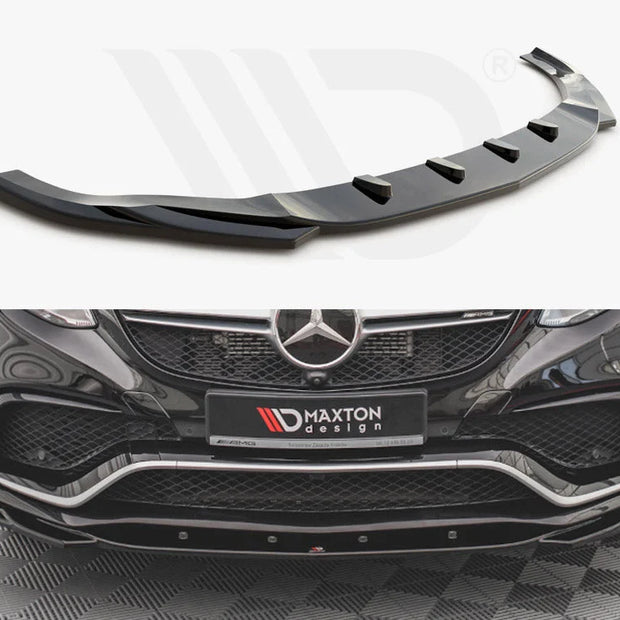 Maxton Design Front Splitter V.2 Mercedes GLE Coupe 63AMG C292 15-19