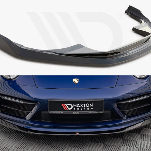 Maxton Design Front Splitter V.2 Porsche 911 Carrera Aero 992