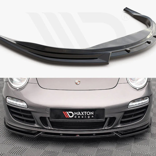 Maxton Design Front Splitter V.2 Porsche 911 Carrera GTS 997 Facelift