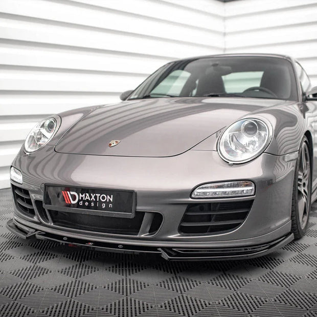 Maxton Design Front Splitter V.2 Porsche 911 Carrera GTS 997 Facelift