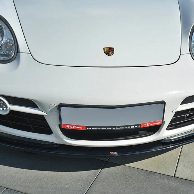 Maxton Design Front Splitter V.2 Porsche Cayman S 987C 2006-09
