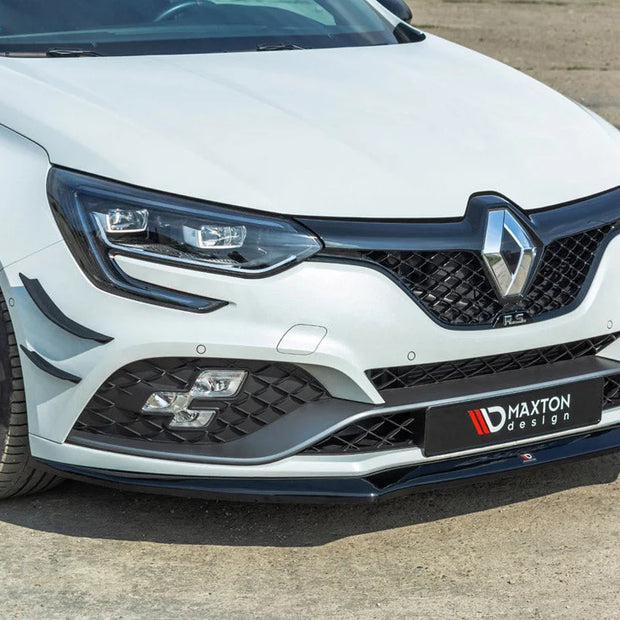 Maxton Design Front Splitter V.2 Renault Megane MK4 RS 18-20