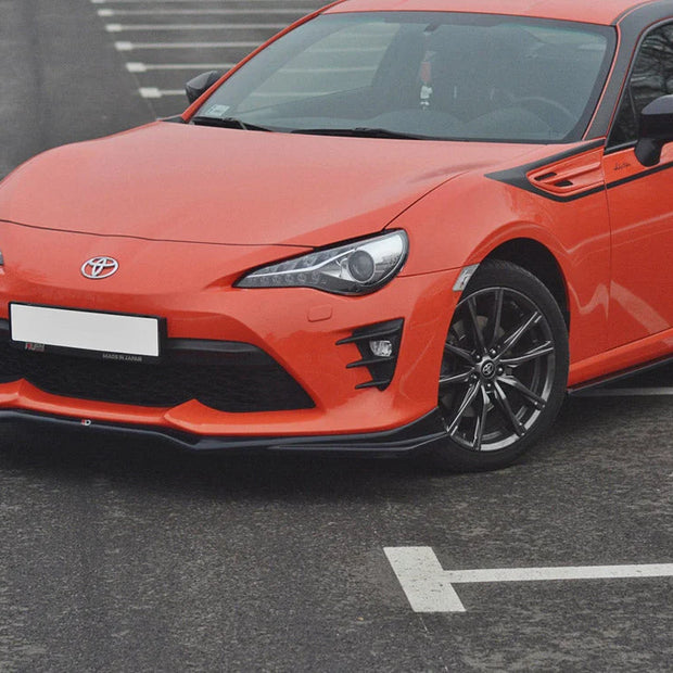 Maxton Design Front Splitter V.2 Toyota GT86 Facelift 2017-UP