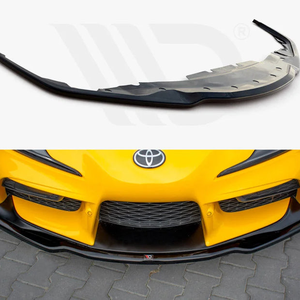 Maxton Design Front Splitter V.2 Toyota Supra MK5 2019-
