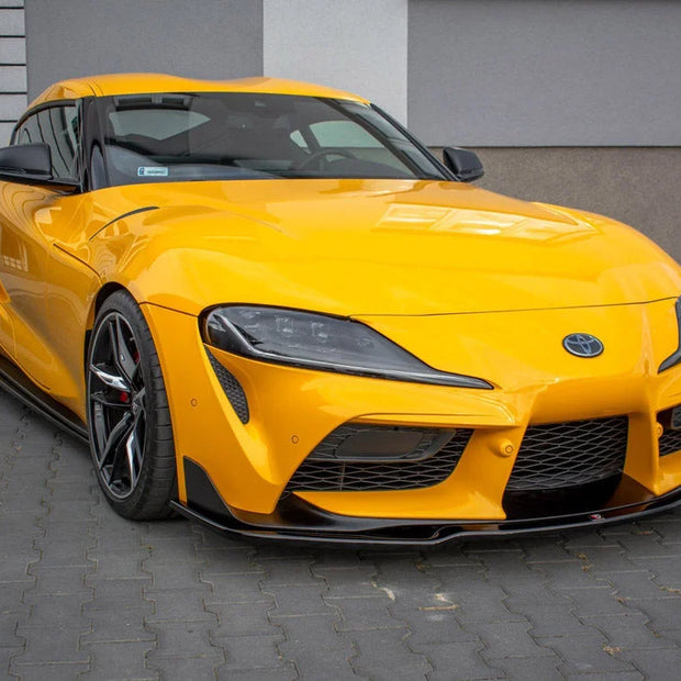 Maxton Design Front Splitter V.2 Toyota Supra MK5 2019-