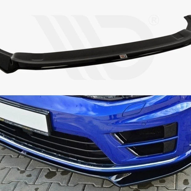 Maxton Design Front Splitter V.2 Volkswagen Golf 7 R R-line 13-16