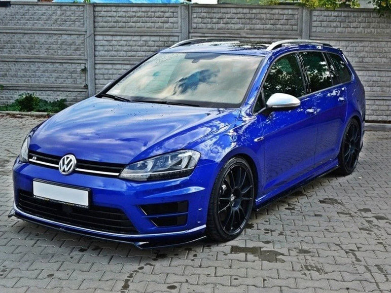 Maxton Design Front Splitter V.2 Volkswagen Golf 7 R R-line 13-16