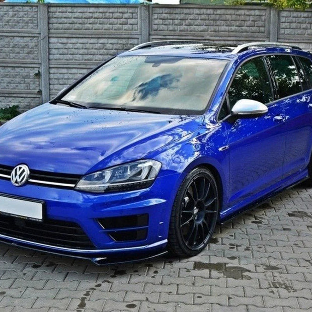 Maxton Design Front Splitter V.2 Volkswagen Golf 7 R R-line 13-16
