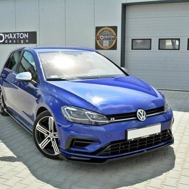 Maxton Design Front Splitter V.2 Volkswagen Golf R 7.5 2017-19