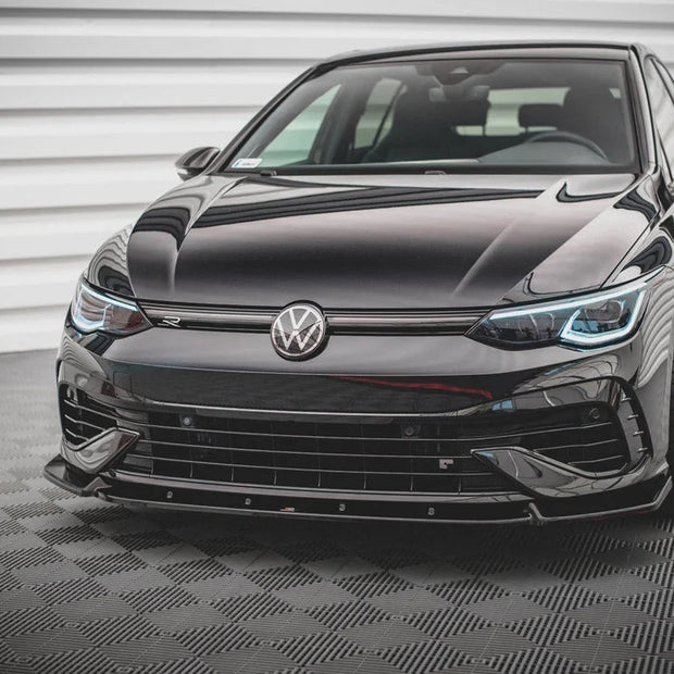 Maxton Design Front Splitter V.2 Volkswagen Golf R MK8 20-