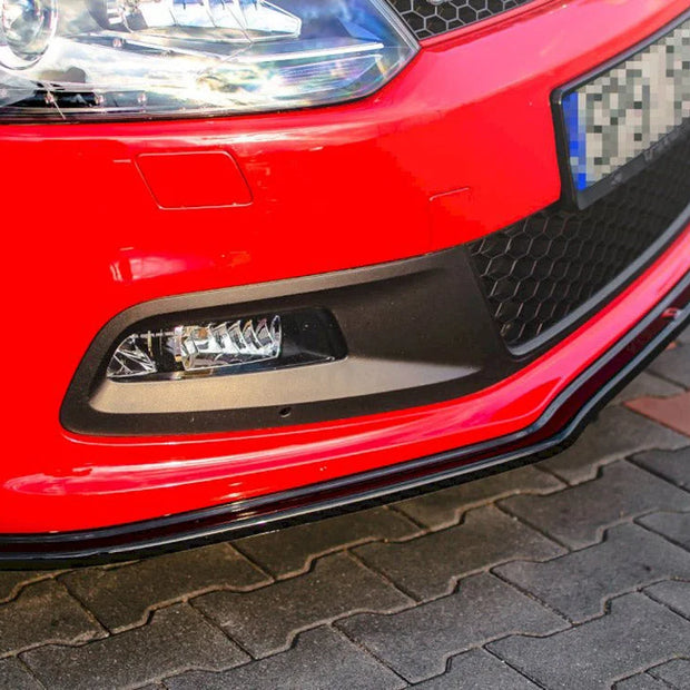 Maxton Design Front Splitter V.2 Volkswagen Polo MK5 GTI 6R Pre-facelift 09-14
