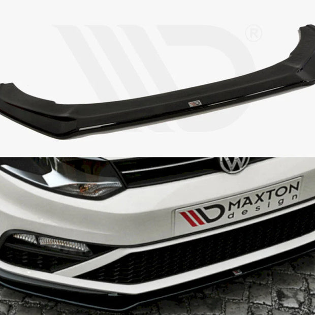 Maxton Design Front Splitter V.2 Volkswagen Polo MK5 GTI Facelift 15-17
