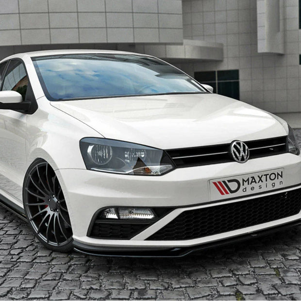 Maxton Design Front Splitter V.2 Volkswagen Polo MK5 GTI Facelift 15-17