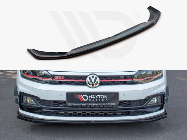 Maxton Design Front Splitter V.2 Volkswagen Polo MK6 GTI 17-21