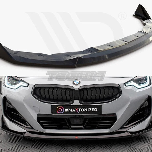 Maxton Design Front Splitter V.3 BMW 2-Series Coupe M-Pack M240i G42